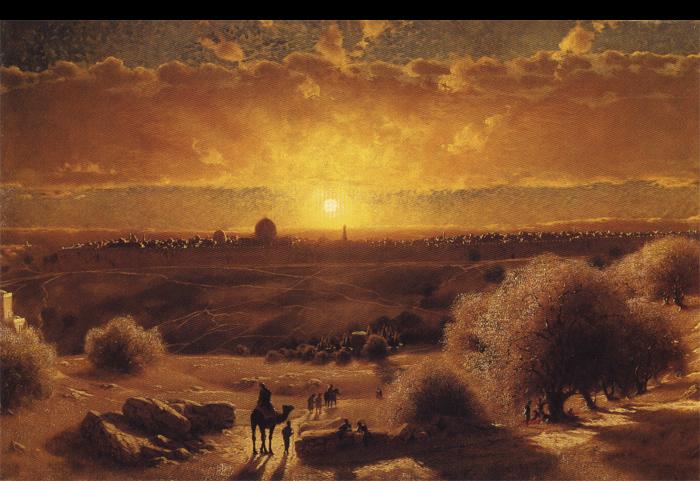 James Fairman View of Jerusalem